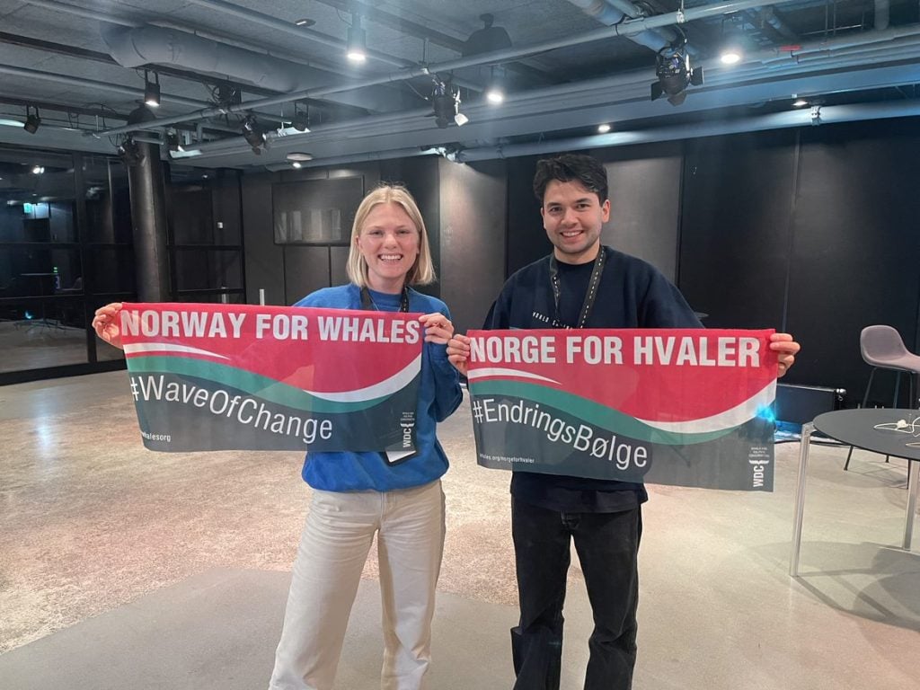 Lottie and Martin at WSH in Norway